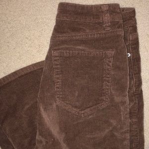 COPY - brown corduroy pants